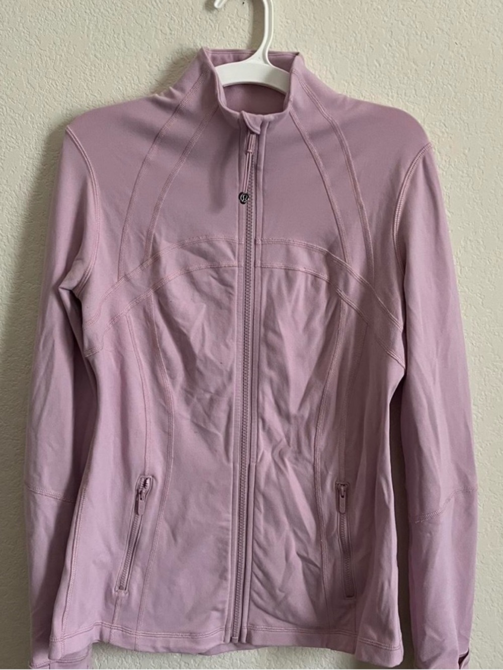 lululemon athletica Pink Peony Define Luon Full-Zip Athletic Jacket
